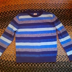 Boys size M striped sweater